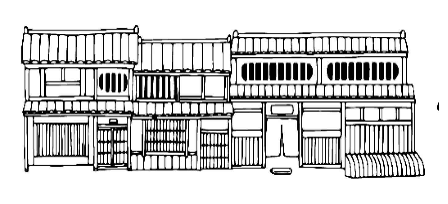 京都の町屋イメージ